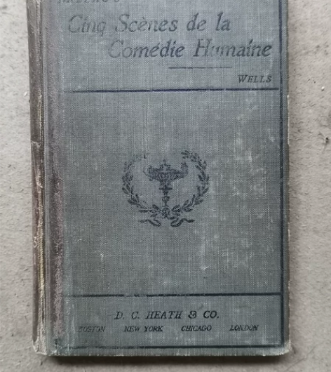 【法语】1903年，巴尔扎克《人间喜剧五个...