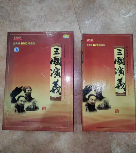 正版经典巨作DVD《三国演义》光碟，全套8...