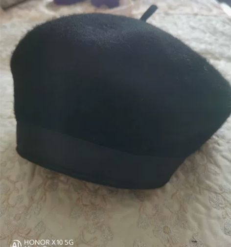 【皓顿】女帽羊毛呢帽子女士贝雷帽秋冬季英伦...