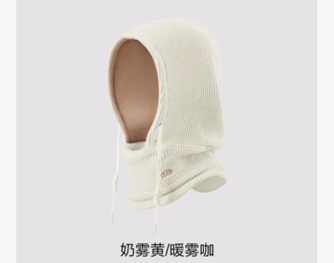 蕉下双面保暖帽子护耳围脖一体雷锋帽冬天帽防...