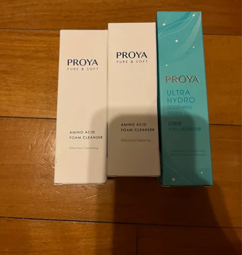 珀莱雅 洁面50g*2 喷雾80ml 日期...