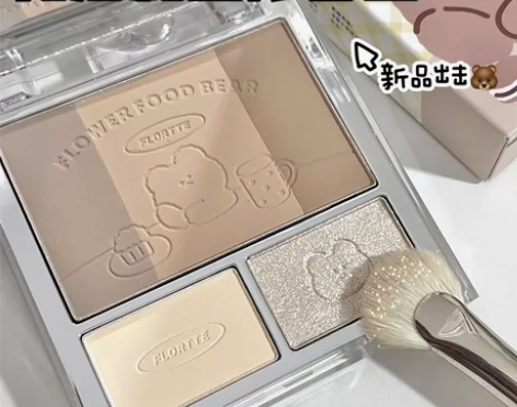 啊啊啊！花洛莉亚你是懂修容的！！ 新品花菜...