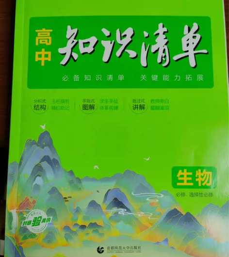高中全生物知识清单95 感兴趣的话点“我想...