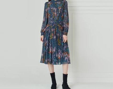 BORAAKSU2023早春新品浪漫多彩印...