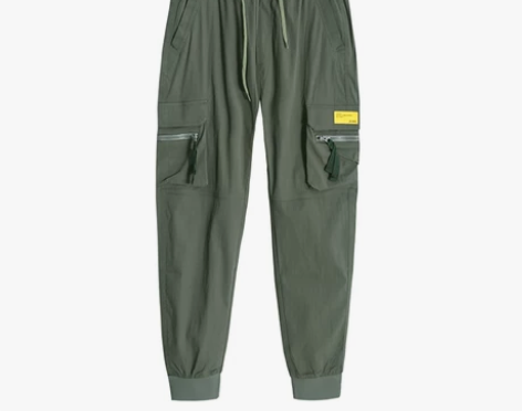 全新GxG夏季新款时尚韩版工装束脚休闲裤抽...