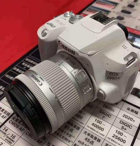 佳能200D二代 2II 单反相机入门级e...