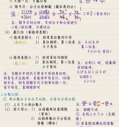 2023公务员上岸学霸手写行测申论高分笔记...