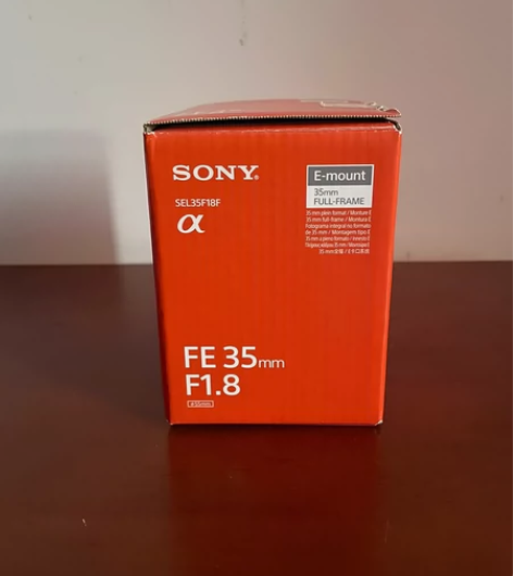 索尼国行正品35 1.8原厂定焦镜头,95...