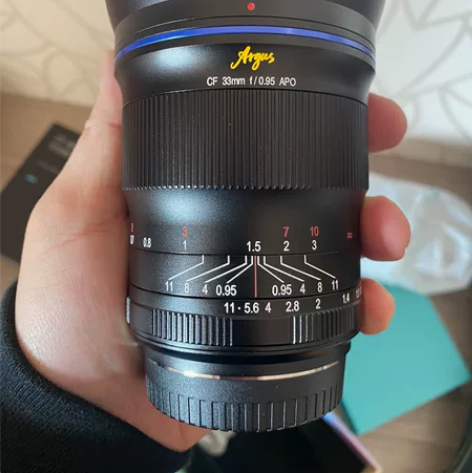 老蛙镜头 33 0.95 富士口 全部配件...