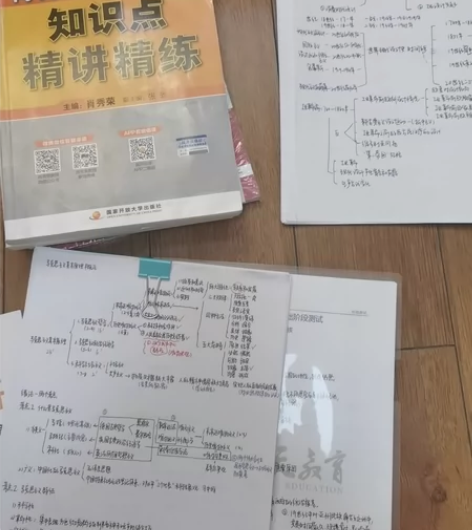 考研笔记资料 八成新 包含政治 英语 艺术...