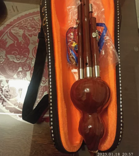 葫芦丝，几乎全新，包邮转让，实物如图二手物...