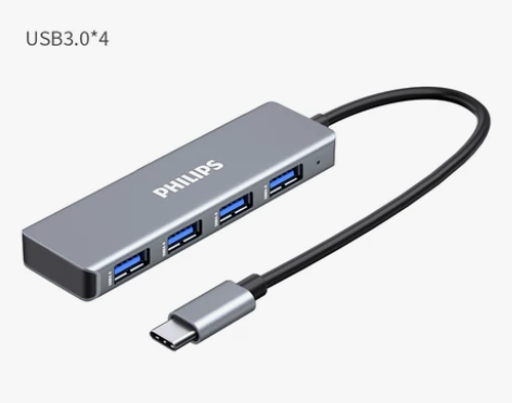 飞利浦typec拓展坞苹果电脑转换器转接头...