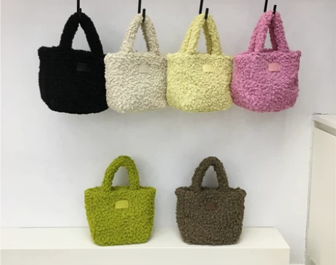 小脏柜 2022秋冬新款糖果色甜美可爱羊羔...