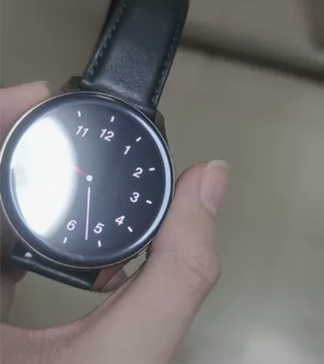 一加手表 钴合金限定版 95新 绿金款 手...