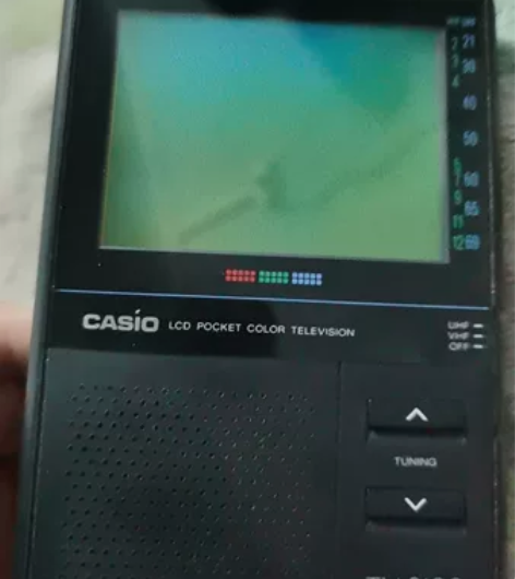 卡西欧CASIO TV-3100小电视，开...