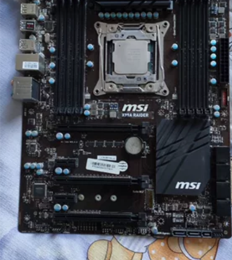 i7 6800k微星x99a raider...