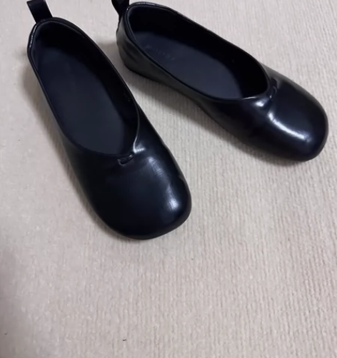 METWO超软小黑鞋超软复古风奶奶鞋气质小...
