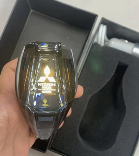 三菱欧蓝德劲炫帕杰罗翼神排挡头改装发光档把...