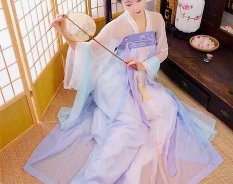 【绝版】都城南庄 木婉清 齐胸襦裙汉服渐变...