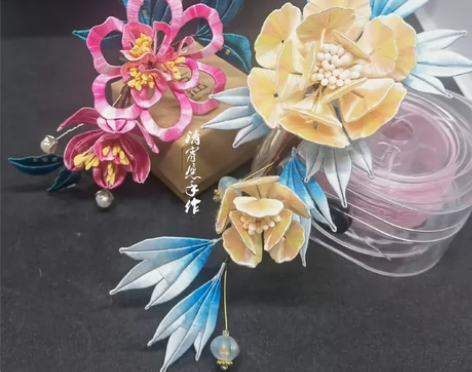 【现货】白菜缠花福袋（五）旗袍汉服配饰发簪...