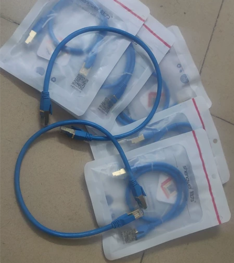 7条万兆网线0.5米包邮！谢绝议价，已经白...