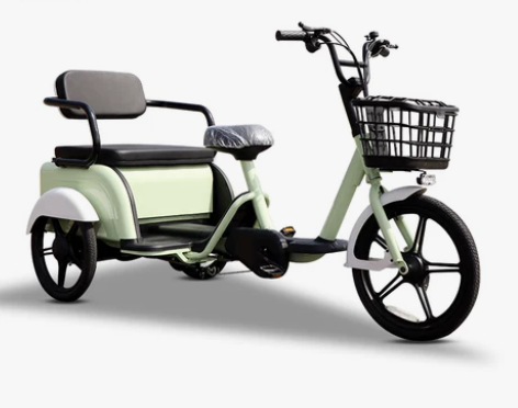 三轮电动车,代步脚蹬通用飞鸽电动三轮车休闲...