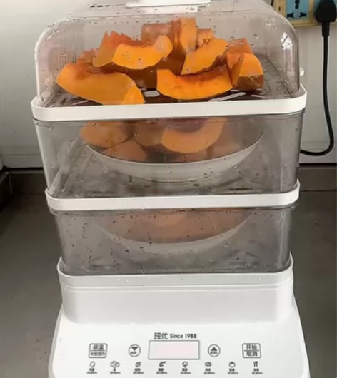 【亏钱清仓】全新现代多功能电蒸锅家用三层大...