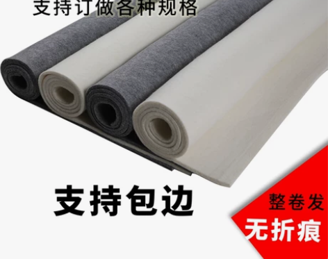 纯羊毛书画毡国画毡绘画毛毡毛笔垫定制大尺寸...