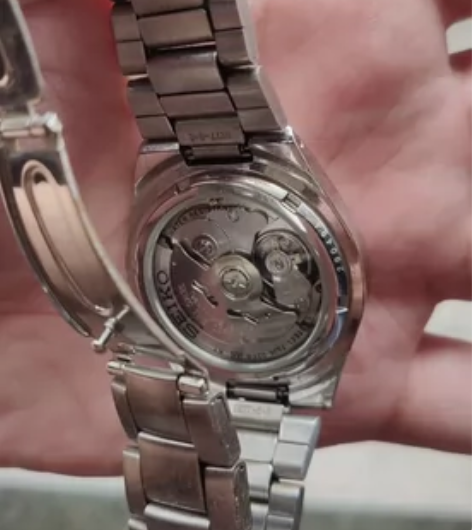 精工手表seiko，机械能，很少用可能放久...