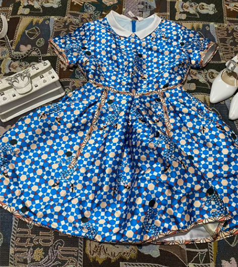 夏季连衣裙 a字裙 泡泡裙 西安小寨购入 ...