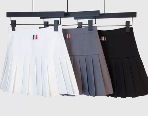 2022春夏新款ins高腰学院风TB西装百...