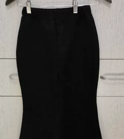 黑色秋冬包臀鱼尾裙  腰围60cm 全新 ...