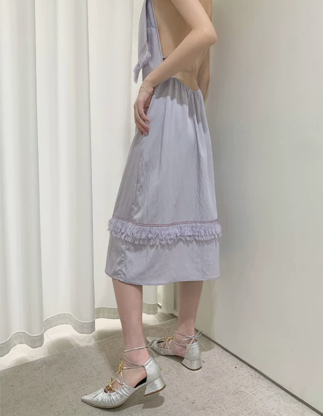 纯欲仙女连衣裙 memo买手店 LOUIS...