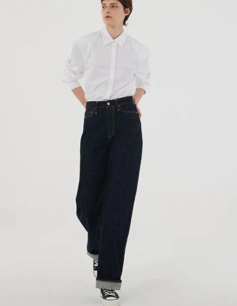 牛仔裤 牛仔裤长裤ZNE Jeans经典原...