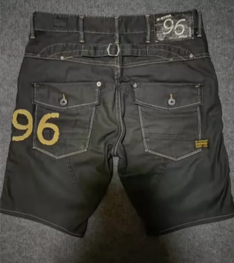 G-STAR 96十周年ELWOOD牛仔短...