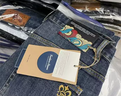 牛仔裤男士秋冬款商务弹力休闲直筒长裤子水洗...