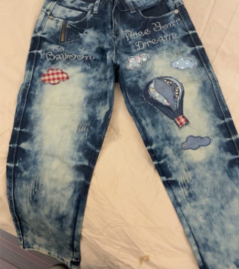 牛仔裤七分，全新未穿 感兴趣的话点“我想要...