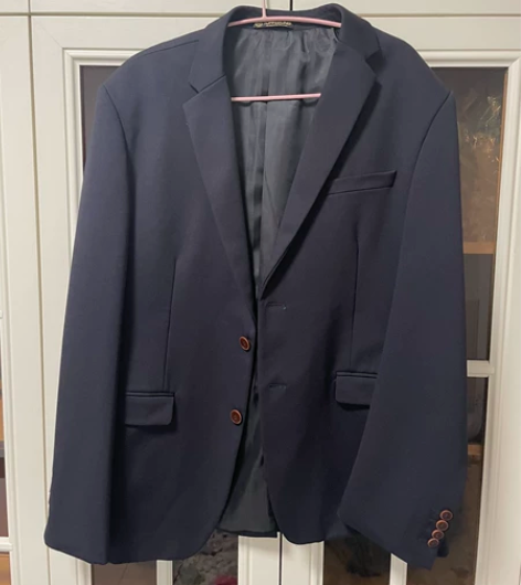 topfeeling男士西装，仅穿过一次，...