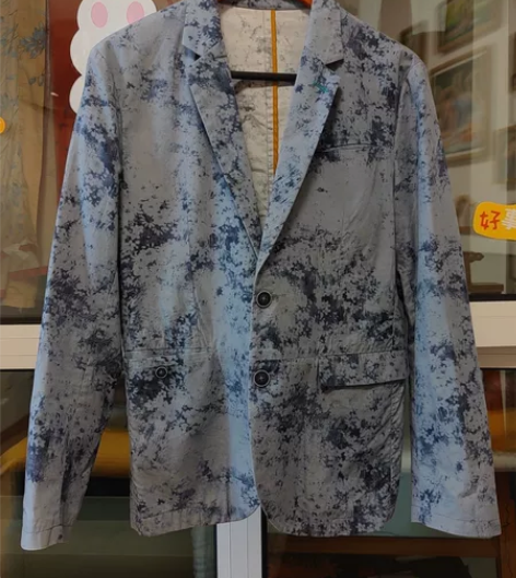 思莱德男士西服 春夏款 很薄 花纹很好看 ...