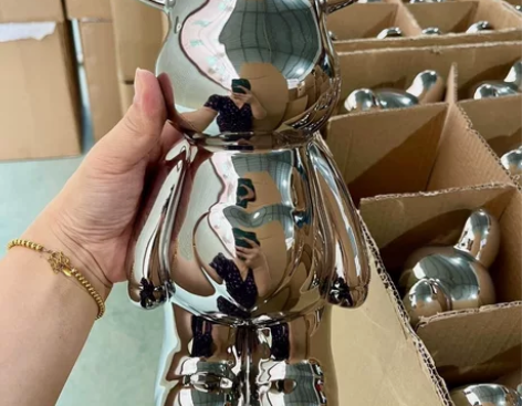 【网红爆款】轻奢网红暴力熊28厘米摆件家居...