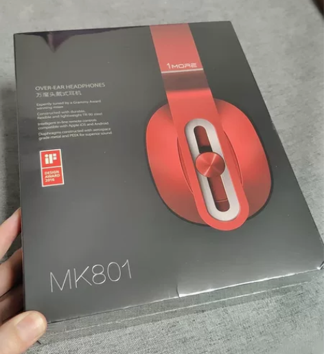 万魔MK801头戴式有线耳机 全新未拆，全...