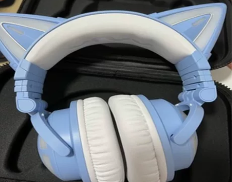 全新妖舞猫耳耳机头戴式蓝牙 全新没用 外观...