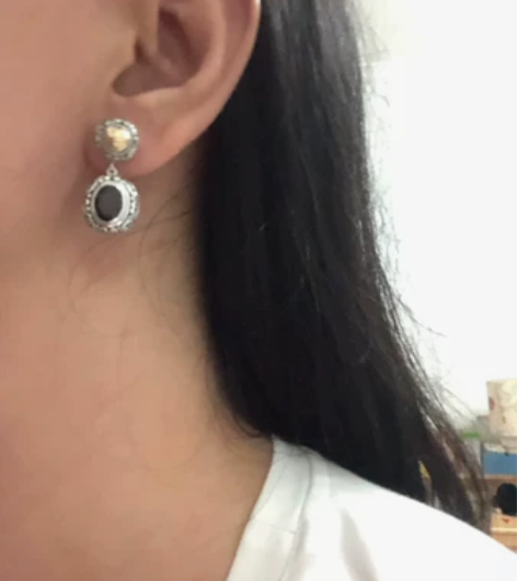 巴厘岛工艺!银饰!上面的金色是18K鎏金的...