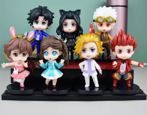 拍1发7个！斗罗大陆盲盒唐三手办史莱克七怪...