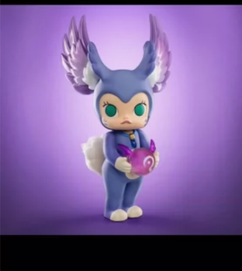 王者荣耀泡泡玛特梦奇联名手办，已拆封无盒，...