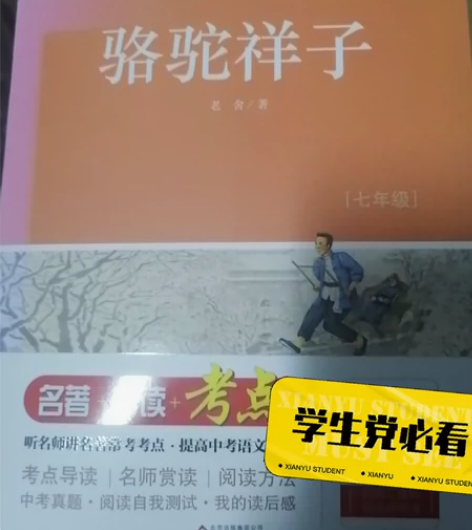 七年级必读书目骆驼祥子，西游记，只翻看几次...