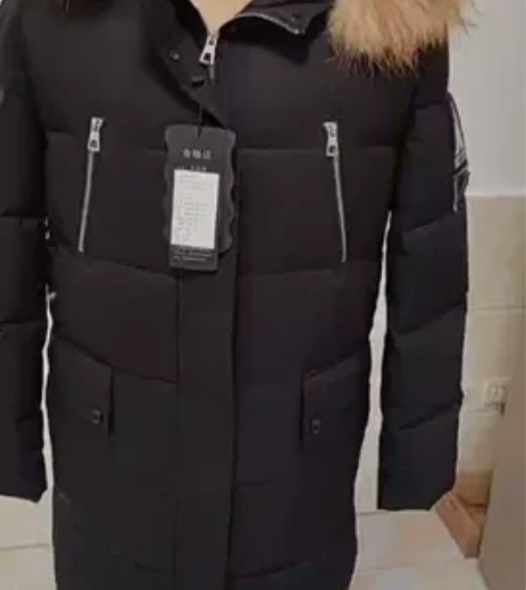男士羽绒服毛领可拆中老年羽绒服 80一件，...