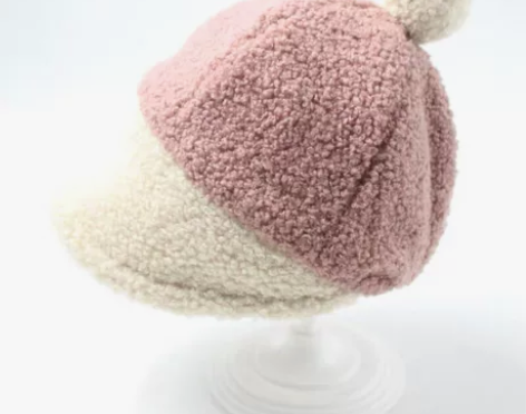 韩国进口婴儿帽子秋冬婴幼儿毛绒帽男女宝宝新...