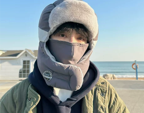 【春节不打烊】帽子男士滑雪帽户外护耳防风雷...