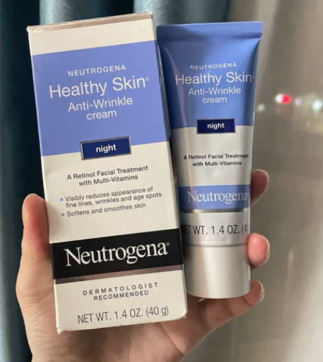 露得清A醇晚霜淡化细纹紧致肌肤视黄醇乳液保...